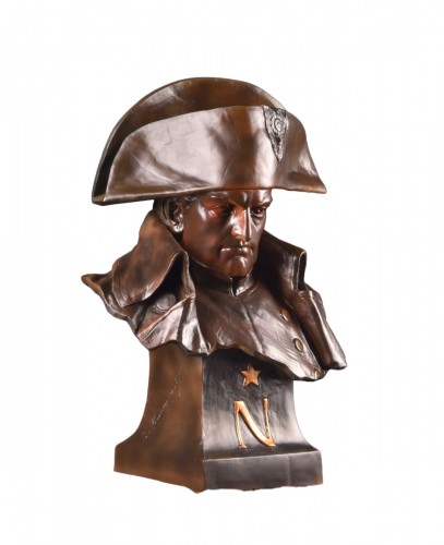 Buste de Napoléon Bonaparte, - Paul Ludwig Kowalczewski (1865 - 1910)