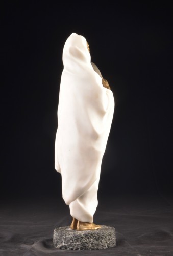 Antiquités - Louis HOTTOT (1829-1905), Femme arabe au tambourin