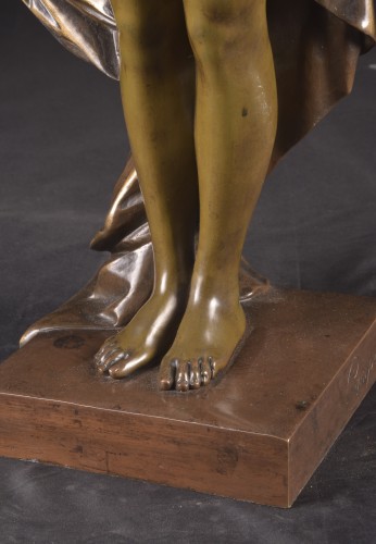 Sculpture Sculpture en Bronze - Phryné - Pierre-Etienne Daniel Campagne (1851-1910)