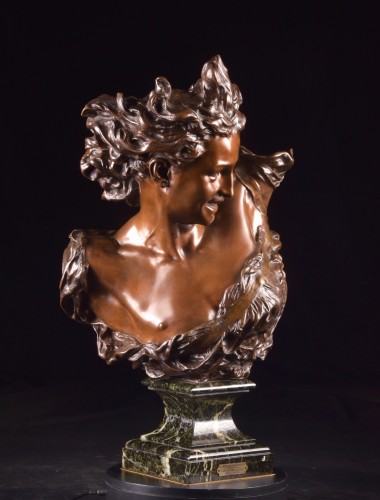Sculpture Sculpture en Bronze - Le génie de la danse de Jean-Baptiste Carpeaux (1827-1875)