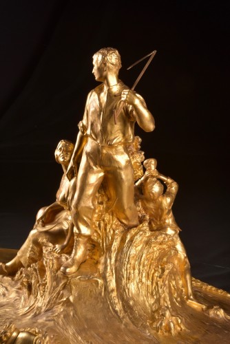 Chef-d’œuvre de Christofle & CIE – Monumental centre de table Belle époque - Art nouveau