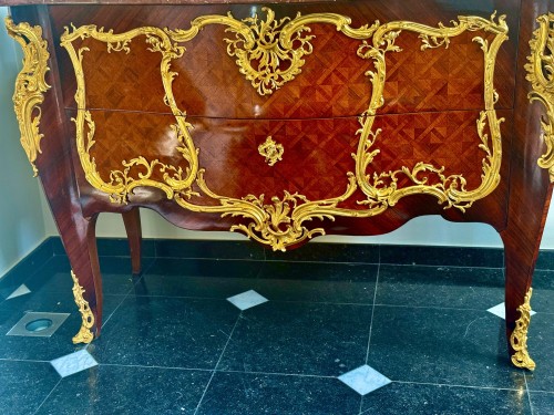 Mobilier Commode - Commode fin XIXe siècle de style Louis XV