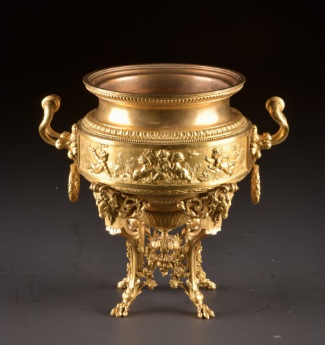 19th century - Gilt Bronze Centerpiece, Known as a Work by F. Barbedienne