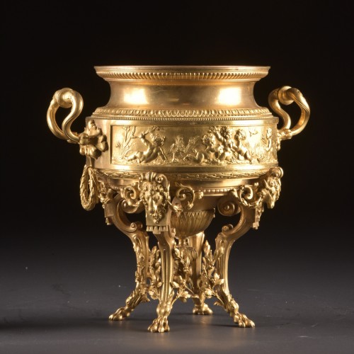 Gilt Bronze Centerpiece, Known as a Work by F. Barbedienne - Napoléon III