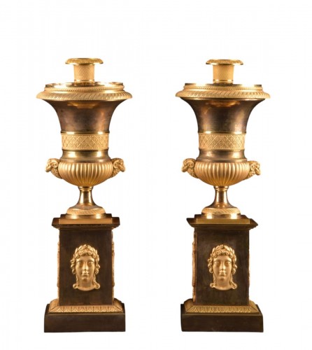 Empire Candlesticks  Brûle-Parfums  c. 1810