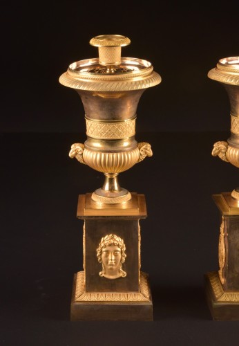 Empire Candlesticks  Brûle-Parfums  c. 1810 - 