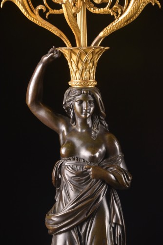 19th century - Pair Of Monumental Candelabra, 19th century 