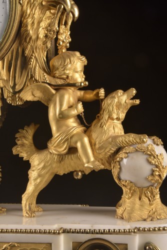Antiquités - Louis XVI Mantel Clock Featuring Ceres – Paris, ca. 1780