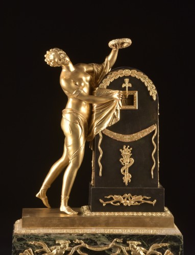 The Forgetting of Time, mantel clock late 19th century - Horology Style Napoléon III