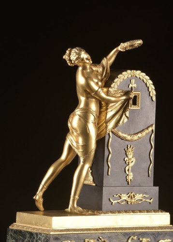 The Forgetting of Time, mantel clock late 19th century - Napoléon III