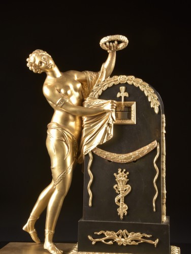 The Forgetting of Time, mantel clock late 19th century - Napoléon III
