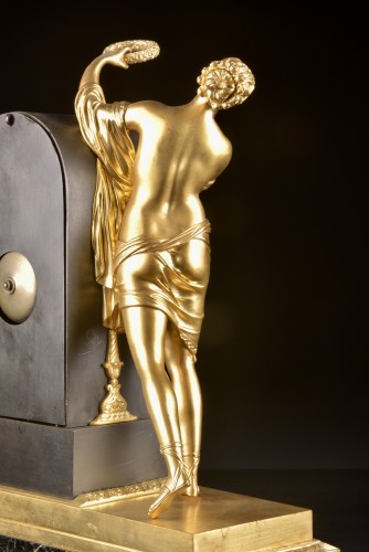 Antiquités - The Forgetting of Time, mantel clock late 19th century