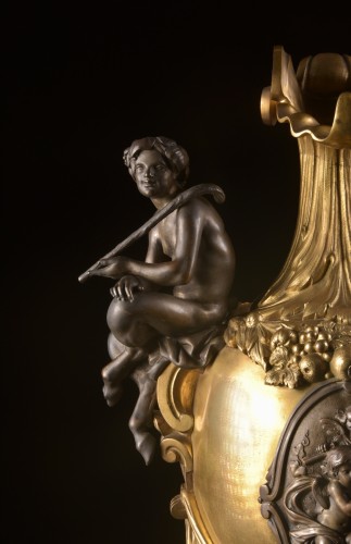 Decorative Objects  - 19th Century Gilt And Patinated Bronze Vase by V. P: Victor Paillard