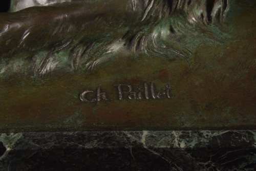 XXe siècle - Deux Amis, Charles Paillet (1871–1937), Cire Perdue Susse Frères Paris