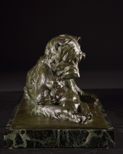 Antiquités - Deux Amis, Charles Paillet (1871–1937), Cire Perdue Susse Frères Paris