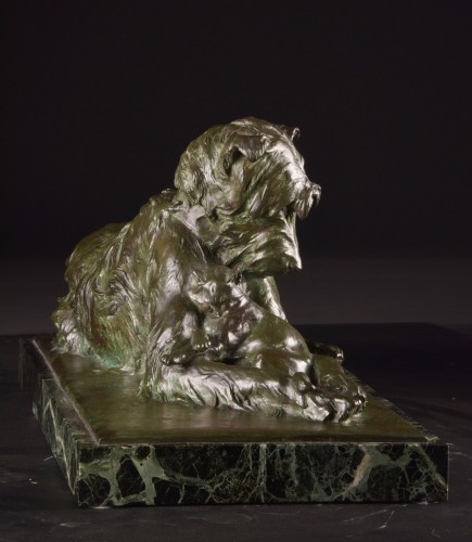 Antiquités - Deux Amis, Charles Paillet (1871–1937), Cire Perdue Susse Frères Paris