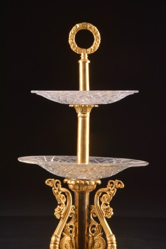 Pair Of French Dessert Stands In, France early 19th Century - Decorative Objects Style Empire