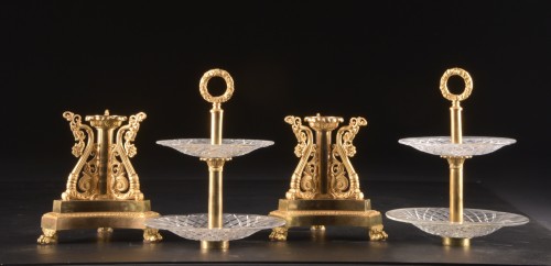 Pair Of French Dessert Stands In, France early 19th Century - Empire