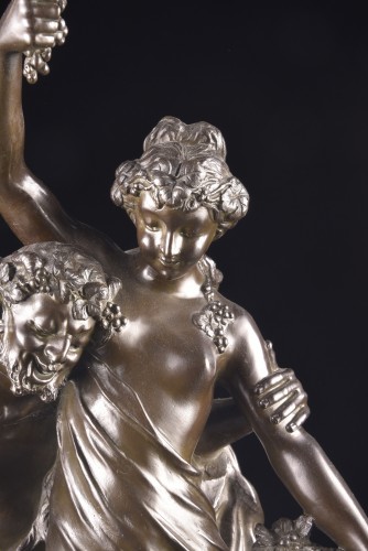 Bacchanal after Clodion late 19th Century - Sculpture Style Napoléon III