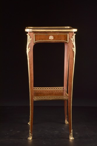 19th century - ElLouis XV Style Entre-deux Table By Paul Sormani (1817–1877)