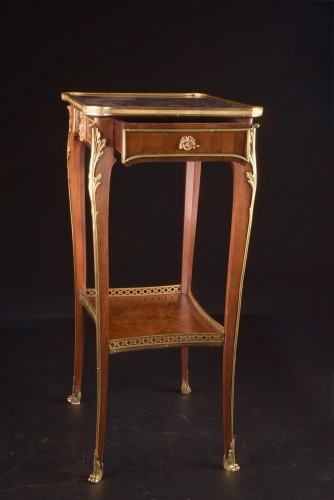 ElLouis XV Style Entre-deux Table By Paul Sormani (1817–1877) - Napoléon III