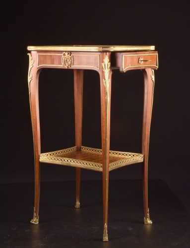 Napoléon III - ElLouis XV Style Entre-deux Table By Paul Sormani (1817–1877)