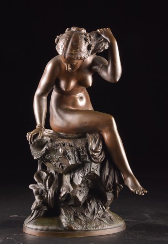 Nymphe se mirant dans l’eau Par Salvatore Marchi (1788–1859)