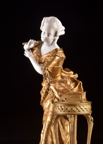 Young Woman At Her Dressing Table  - 