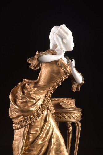 20th century - Young Woman At Her Dressing Table 