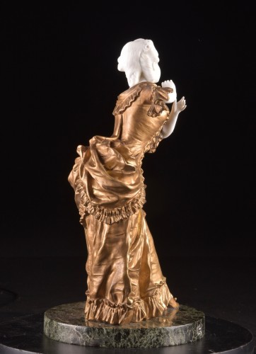 Young Woman At Her Dressing Table  - Art nouveau