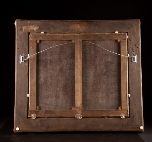 Antiquités - Ludwig Brüls (1803–1882) - Family Blessed by Two Franciscan Monks