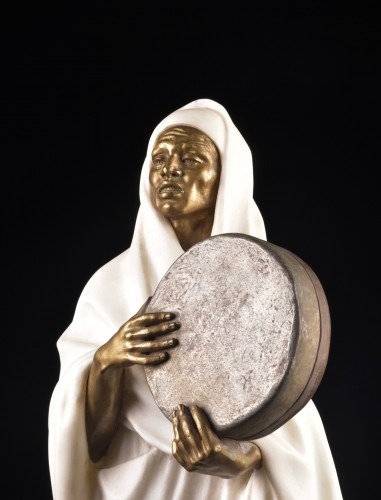 Antiquités - Homme oriental au tambour, Rachel-Lucy Hautot (1882–1935)