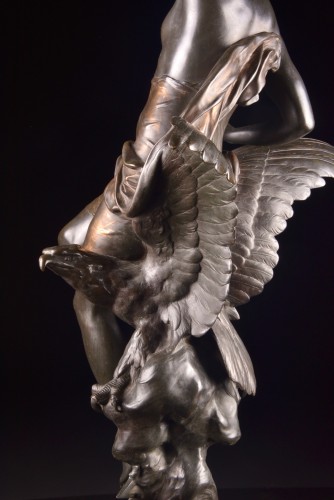 Hébé et Jupiter sous la forme d’un aigle, Émile-Louis Picault (1833–1915) - Art nouveau