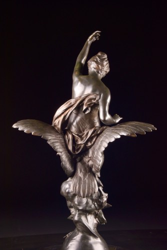 Art nouveau - Hébé et Jupiter sous la forme d’un aigle, Émile-Louis Picault (1833–1915)