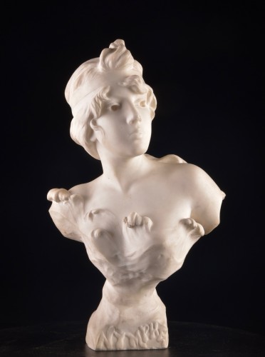 Art nouveau - E. Villanis (1858–1914) – Nymphe