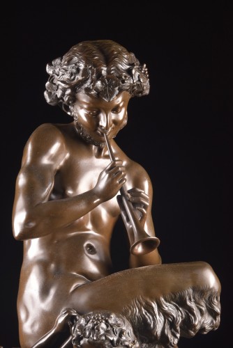  Faunes - d'après Claude Michel, dit Clodion (1738–1814) - Sculpture Style Napoléon III