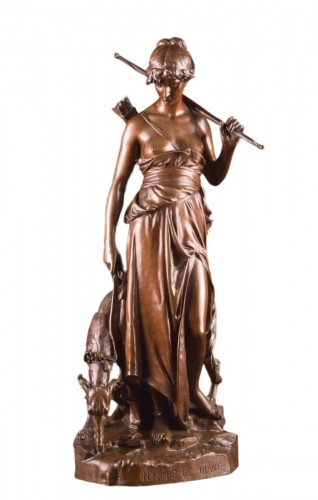 Nymphe de Diane - Aimé-Jules Aizelin (1823–1902)