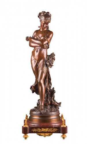 Figure sur base tournante - Hippolyte Moreau (1832–1927)
