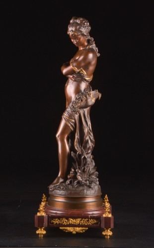 Antiquités - Figure sur base tournante - Hippolyte Moreau (1832–1927)