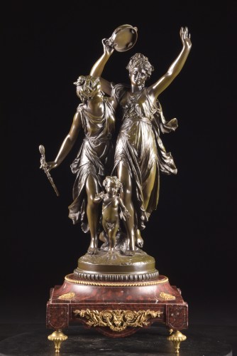 L’Allégro - Jean-Louis Grégoire (1840–1890) - Sculpture Style Art nouveau