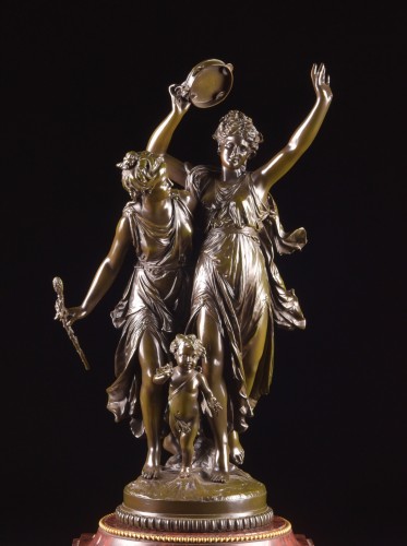 Sculpture Sculpture en Bronze - L’Allégro - Jean-Louis Grégoire (1840–1890)