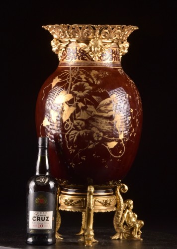 Large Sang -de-boeuf-Vase Mounted In Gilt Bronze - Decorative Objects Style Napoléon III