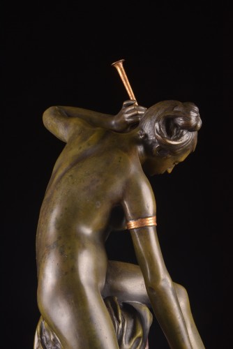 Antiquités - Charmeuse de Panthères Albert-Ernest Carrier-Belleuse (1824–1887)