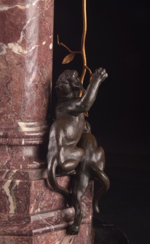 Antiquités - Charmeuse de Panthères Albert-Ernest Carrier-Belleuse (1824–1887)