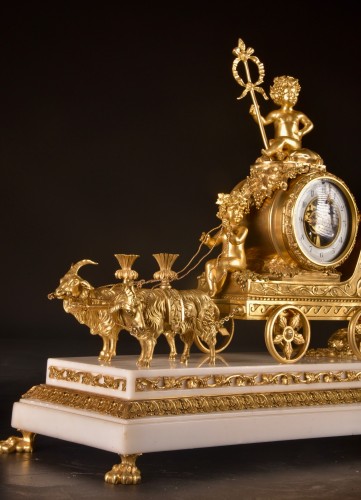A Set Of Gilt Bronze Clocks, France Late 19th Century - 