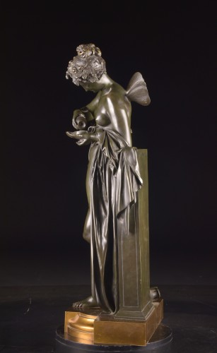 Sculpture Sculpture en Bronze - Psyché,  Albert-Ernest Carrier-Belleuse (1824–1887)
