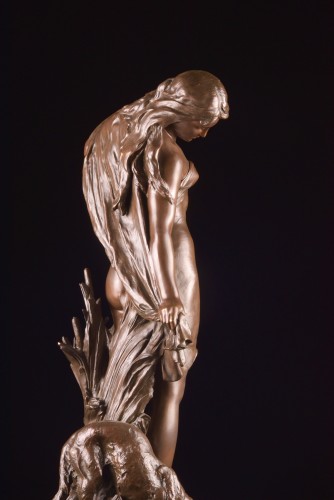 Sculpture  - Diane au Bain par Mathurin Moreau (1822–1912)