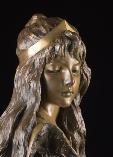 Sculpture Sculpture en Bronze - Emmanuel Villanis (1858–1914) — Carmela 