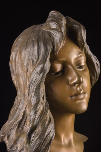 Emmanuel Villanis (1858–1914) — Buste féminin - Art nouveau