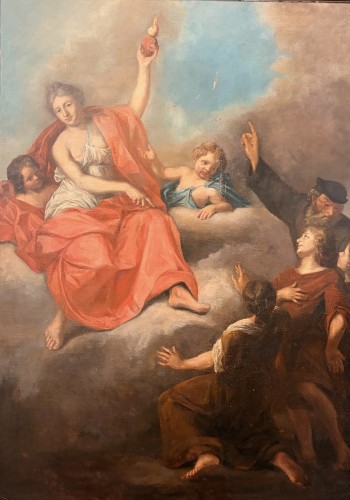 Allégorie de l’amour et du désir, Jan Maurits Quinkhard, 1726